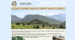 Desktop Screenshot of maison-ecobio.com